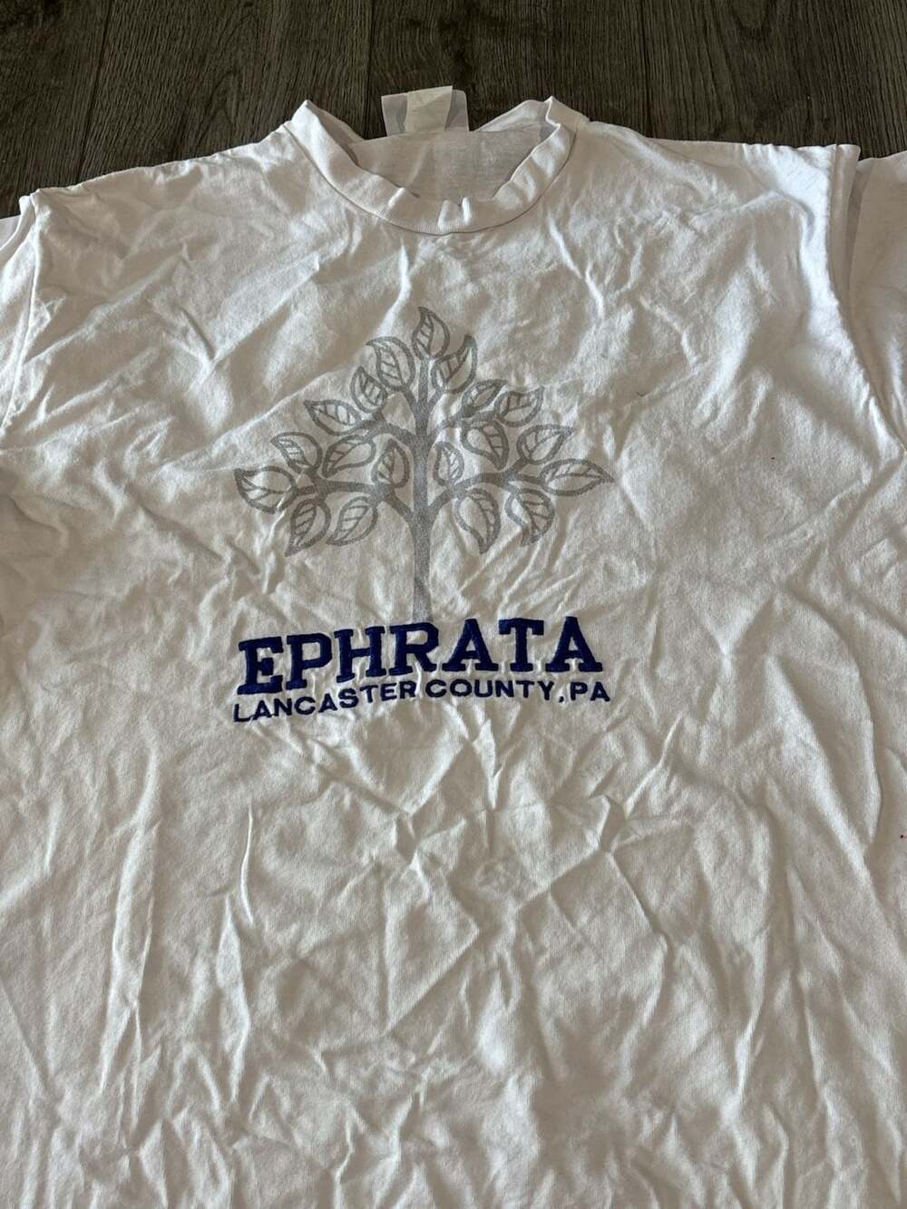 Vintage Ephrata Lancaster County PA White Graphic T-Shirt